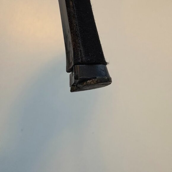 Chanel Iconic "CC" Black Mesh Sling Back Heel Luxury - Picture 10 of 15